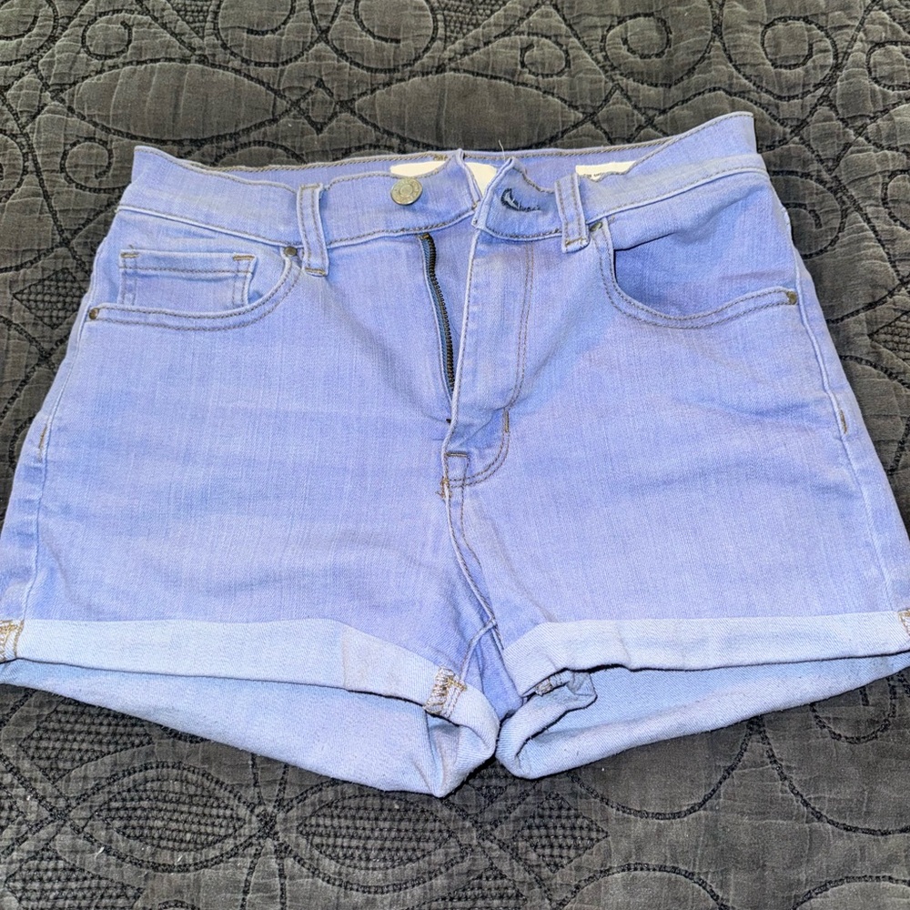 pacsun the shortie jean shorts